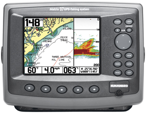 Humminbird Matrix 97 Combo GPS Sonar Fish Finder