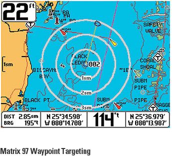 Humminbird Matrix 97 Combo GPS Sonar Fish Finder